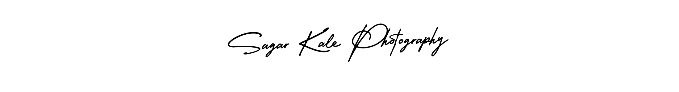 You should practise on your own different ways (AmerikaSignatureDemo-Regular) to write your name (Sagar Kale Photography) in signature. don't let someone else do it for you. Sagar Kale Photography signature style 3 images and pictures png