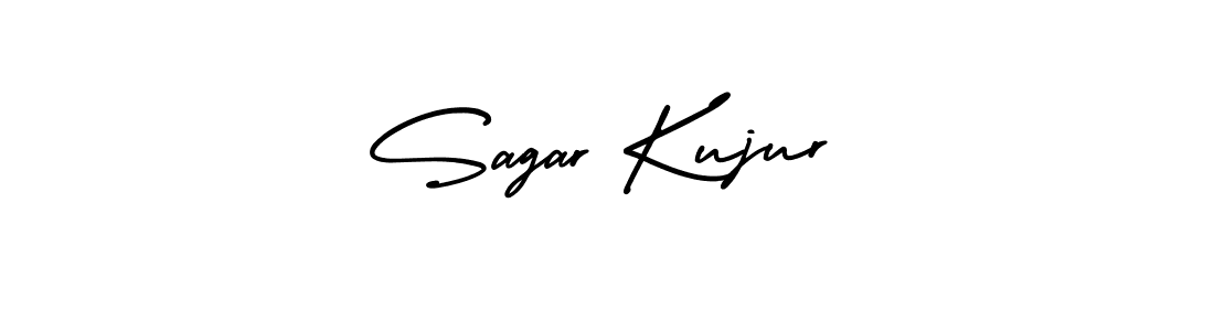 Similarly AmerikaSignatureDemo-Regular is the best handwritten signature design. Signature creator online .You can use it as an online autograph creator for name Sagar Kujur. Sagar Kujur signature style 3 images and pictures png