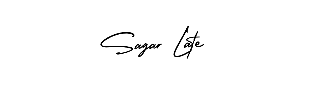 Best and Professional Signature Style for Sagar Late. AmerikaSignatureDemo-Regular Best Signature Style Collection. Sagar Late signature style 3 images and pictures png