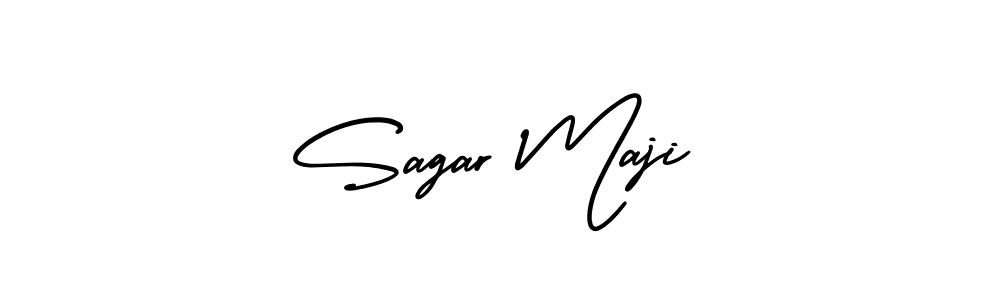 Make a beautiful signature design for name Sagar Maji. Use this online signature maker to create a handwritten signature for free. Sagar Maji signature style 3 images and pictures png