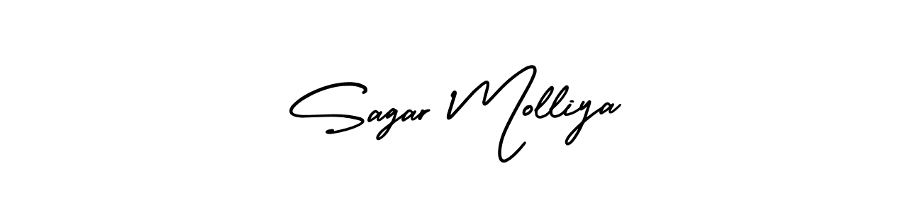 You can use this online signature creator to create a handwritten signature for the name Sagar Molliya. This is the best online autograph maker. Sagar Molliya signature style 3 images and pictures png