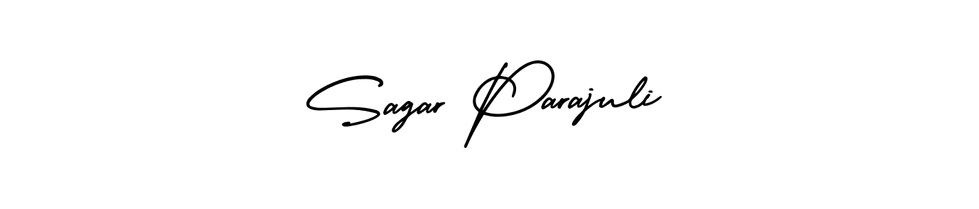 How to Draw Sagar Parajuli signature style? AmerikaSignatureDemo-Regular is a latest design signature styles for name Sagar Parajuli. Sagar Parajuli signature style 3 images and pictures png