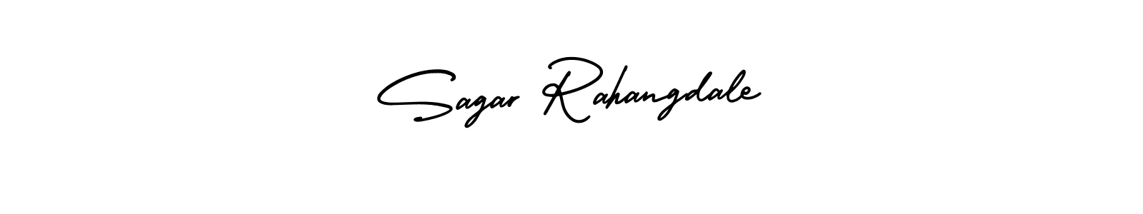 Make a short Sagar Rahangdale signature style. Manage your documents anywhere anytime using AmerikaSignatureDemo-Regular. Create and add eSignatures, submit forms, share and send files easily. Sagar Rahangdale signature style 3 images and pictures png
