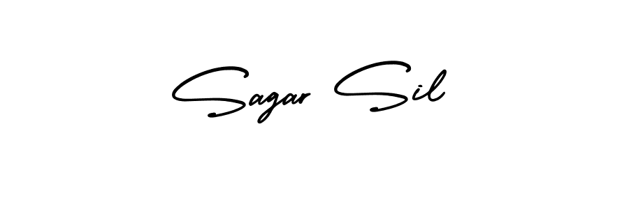 Once you've used our free online signature maker to create your best signature AmerikaSignatureDemo-Regular style, it's time to enjoy all of the benefits that Sagar Sil name signing documents. Sagar Sil signature style 3 images and pictures png