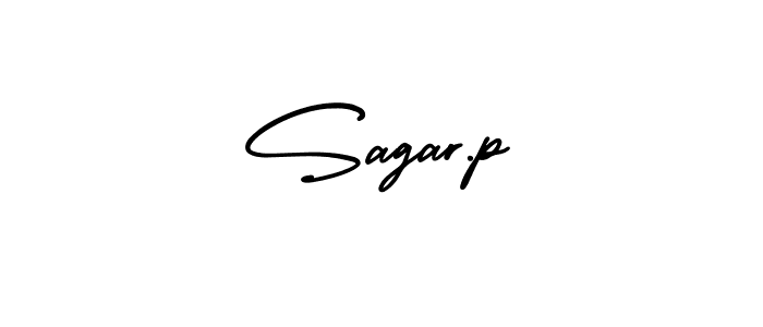 Best and Professional Signature Style for Sagar.p. AmerikaSignatureDemo-Regular Best Signature Style Collection. Sagar.p signature style 3 images and pictures png