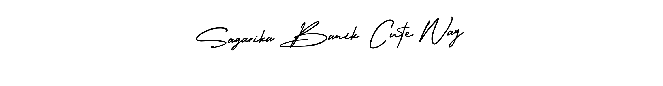 You can use this online signature creator to create a handwritten signature for the name Sagarika Banik Cute Way. This is the best online autograph maker. Sagarika Banik Cute Way signature style 3 images and pictures png