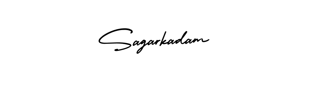Also we have Sagarkadam name is the best signature style. Create professional handwritten signature collection using AmerikaSignatureDemo-Regular autograph style. Sagarkadam signature style 3 images and pictures png