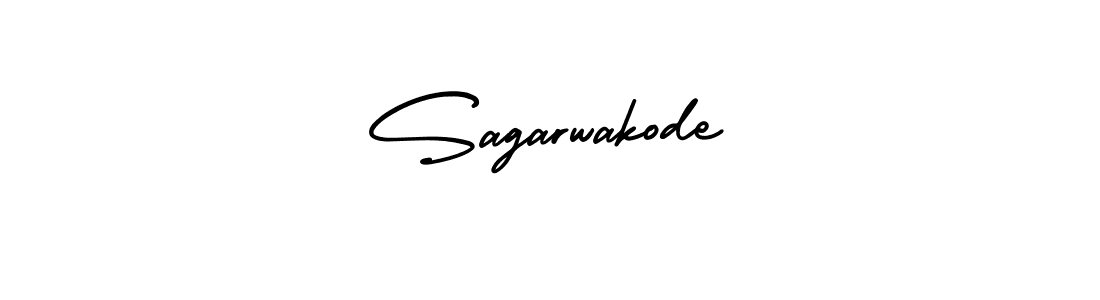 if you are searching for the best signature style for your name Sagarwakode. so please give up your signature search. here we have designed multiple signature styles  using AmerikaSignatureDemo-Regular. Sagarwakode signature style 3 images and pictures png