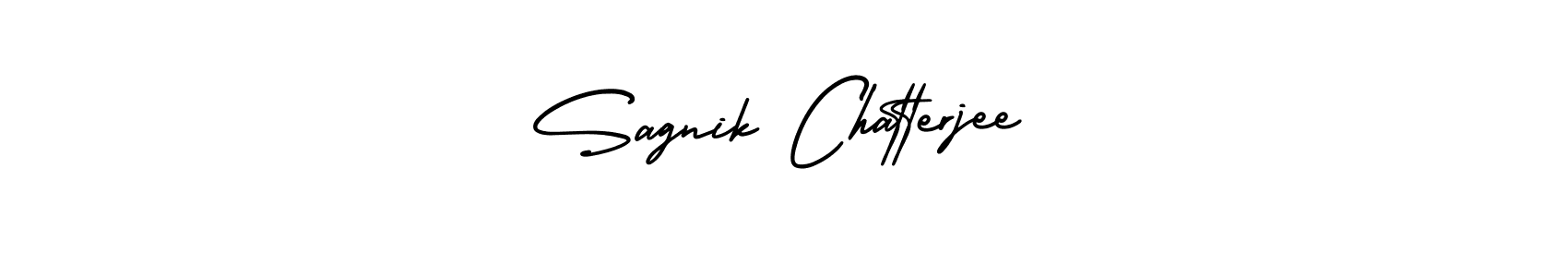 if you are searching for the best signature style for your name Sagnik Chatterjee. so please give up your signature search. here we have designed multiple signature styles  using AmerikaSignatureDemo-Regular. Sagnik Chatterjee signature style 3 images and pictures png