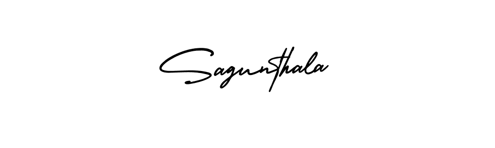 This is the best signature style for the Sagunthala name. Also you like these signature font (AmerikaSignatureDemo-Regular). Mix name signature. Sagunthala signature style 3 images and pictures png