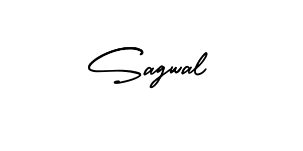 How to make Sagwal signature? AmerikaSignatureDemo-Regular is a professional autograph style. Create handwritten signature for Sagwal name. Sagwal signature style 3 images and pictures png