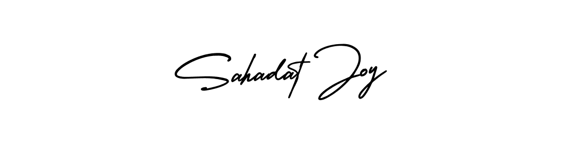 Also we have Sahadat Joy name is the best signature style. Create professional handwritten signature collection using AmerikaSignatureDemo-Regular autograph style. Sahadat Joy signature style 3 images and pictures png