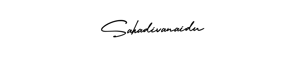 if you are searching for the best signature style for your name Sahadivanaidu. so please give up your signature search. here we have designed multiple signature styles  using AmerikaSignatureDemo-Regular. Sahadivanaidu signature style 3 images and pictures png