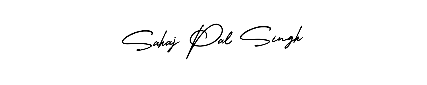 How to Draw Sahaj Pal Singh signature style? AmerikaSignatureDemo-Regular is a latest design signature styles for name Sahaj Pal Singh. Sahaj Pal Singh signature style 3 images and pictures png