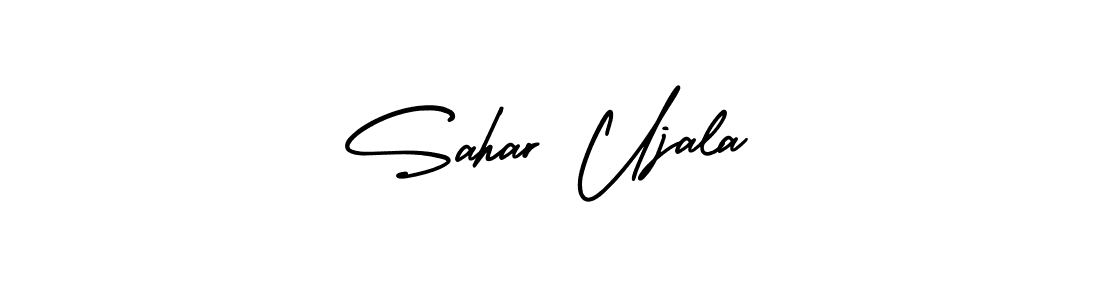 See photos of Sahar Ujala official signature by Spectra . Check more albums & portfolios. Read reviews & check more about AmerikaSignatureDemo-Regular font. Sahar Ujala signature style 3 images and pictures png