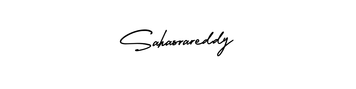 Make a short Sahasrareddy signature style. Manage your documents anywhere anytime using AmerikaSignatureDemo-Regular. Create and add eSignatures, submit forms, share and send files easily. Sahasrareddy signature style 3 images and pictures png