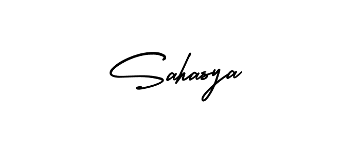 if you are searching for the best signature style for your name Sahasya. so please give up your signature search. here we have designed multiple signature styles  using AmerikaSignatureDemo-Regular. Sahasya signature style 3 images and pictures png