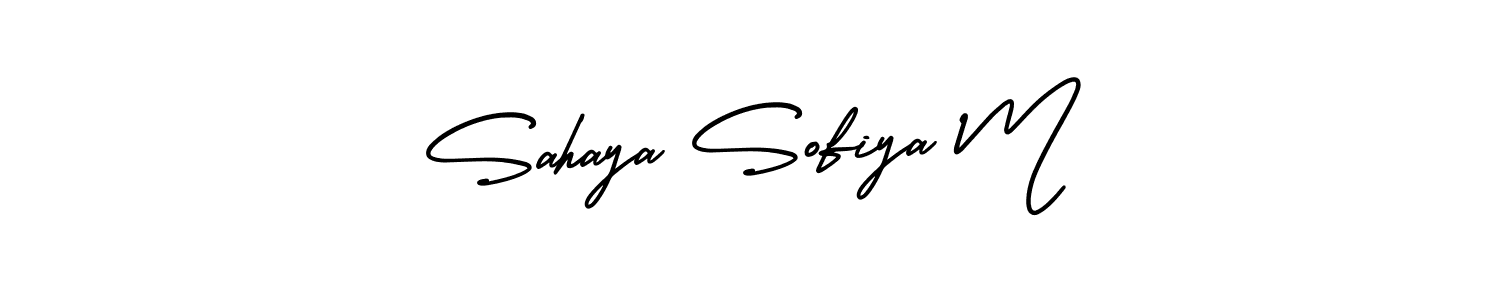 Similarly AmerikaSignatureDemo-Regular is the best handwritten signature design. Signature creator online .You can use it as an online autograph creator for name Sahaya Sofiya M. Sahaya Sofiya M signature style 3 images and pictures png