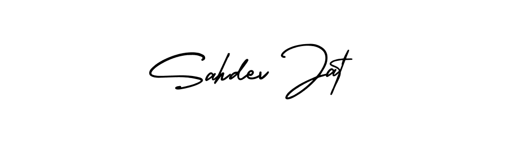 Best and Professional Signature Style for Sahdev Jat. AmerikaSignatureDemo-Regular Best Signature Style Collection. Sahdev Jat signature style 3 images and pictures png