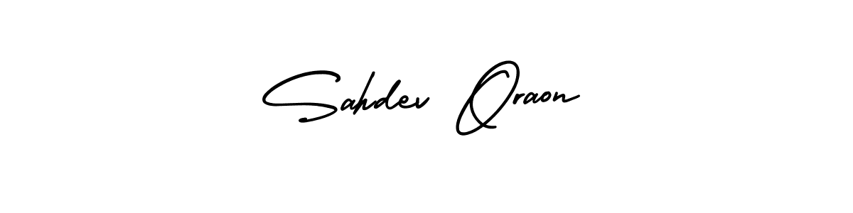 Use a signature maker to create a handwritten signature online. With this signature software, you can design (AmerikaSignatureDemo-Regular) your own signature for name Sahdev Oraon. Sahdev Oraon signature style 3 images and pictures png