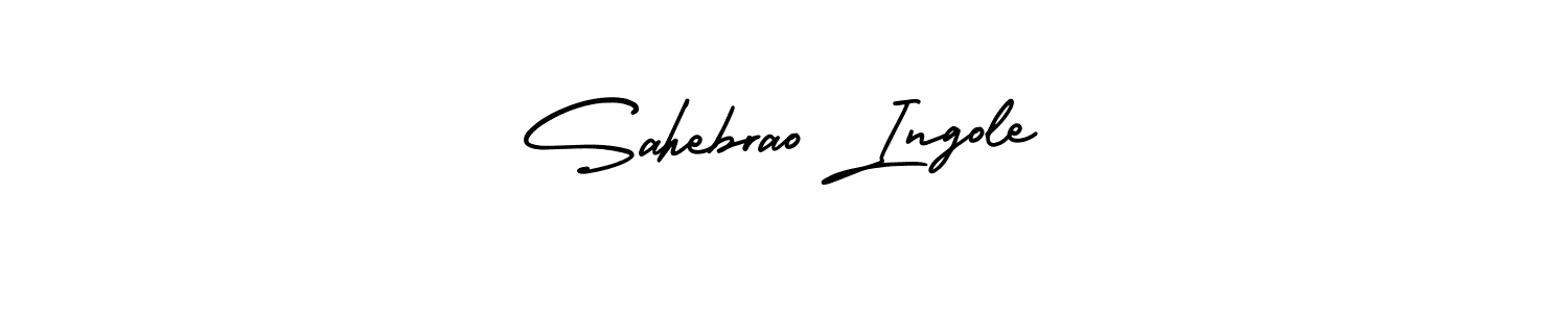 Make a beautiful signature design for name Sahebrao Ingole. Use this online signature maker to create a handwritten signature for free. Sahebrao Ingole signature style 3 images and pictures png