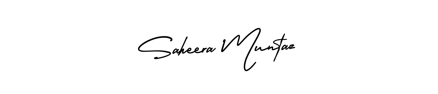 if you are searching for the best signature style for your name Saheera Muntaz. so please give up your signature search. here we have designed multiple signature styles  using AmerikaSignatureDemo-Regular. Saheera Muntaz signature style 3 images and pictures png