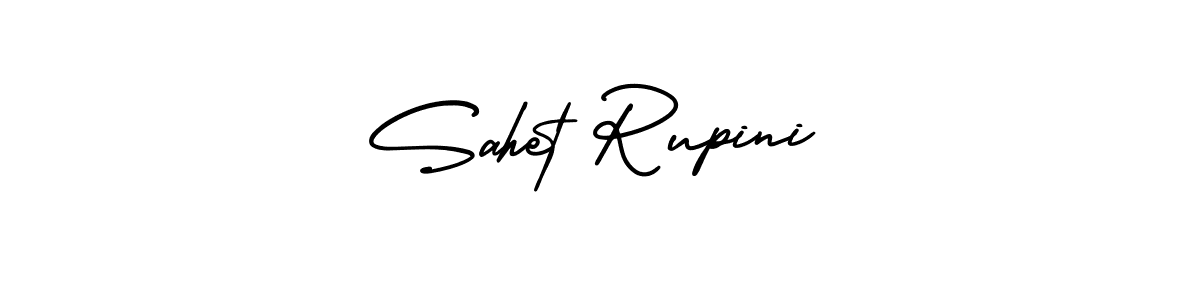 Also we have Sahet Rupini name is the best signature style. Create professional handwritten signature collection using AmerikaSignatureDemo-Regular autograph style. Sahet Rupini signature style 3 images and pictures png