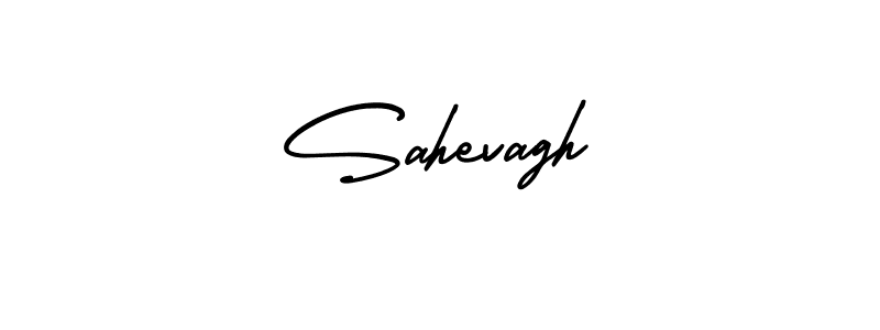 It looks lik you need a new signature style for name Sahevagh. Design unique handwritten (AmerikaSignatureDemo-Regular) signature with our free signature maker in just a few clicks. Sahevagh signature style 3 images and pictures png