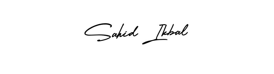 Create a beautiful signature design for name Sahid Ikbal. With this signature (AmerikaSignatureDemo-Regular) fonts, you can make a handwritten signature for free. Sahid Ikbal signature style 3 images and pictures png