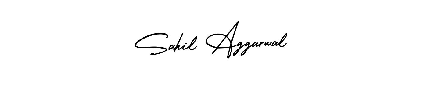 AmerikaSignatureDemo-Regular is a professional signature style that is perfect for those who want to add a touch of class to their signature. It is also a great choice for those who want to make their signature more unique. Get Sahil Aggarwal name to fancy signature for free. Sahil Aggarwal signature style 3 images and pictures png