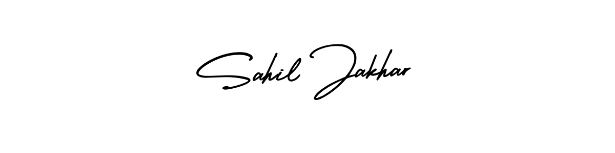 It looks lik you need a new signature style for name Sahil Jakhar. Design unique handwritten (AmerikaSignatureDemo-Regular) signature with our free signature maker in just a few clicks. Sahil Jakhar signature style 3 images and pictures png