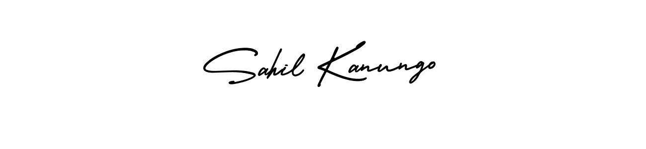 Use a signature maker to create a handwritten signature online. With this signature software, you can design (AmerikaSignatureDemo-Regular) your own signature for name Sahil Kanungo. Sahil Kanungo signature style 3 images and pictures png