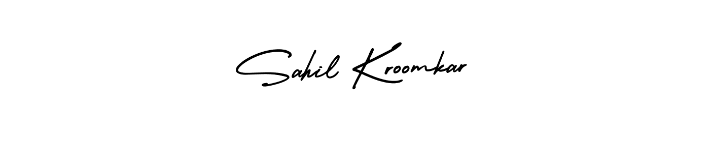 You can use this online signature creator to create a handwritten signature for the name Sahil Kroomkar. This is the best online autograph maker. Sahil Kroomkar signature style 3 images and pictures png