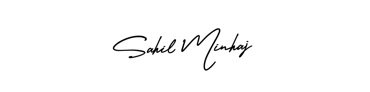 Best and Professional Signature Style for Sahil Minhaj. AmerikaSignatureDemo-Regular Best Signature Style Collection. Sahil Minhaj signature style 3 images and pictures png