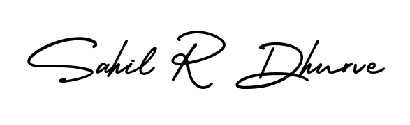 How to make Sahil R Dhurve signature? AmerikaSignatureDemo-Regular is a professional autograph style. Create handwritten signature for Sahil R Dhurve name. Sahil R Dhurve signature style 3 images and pictures png