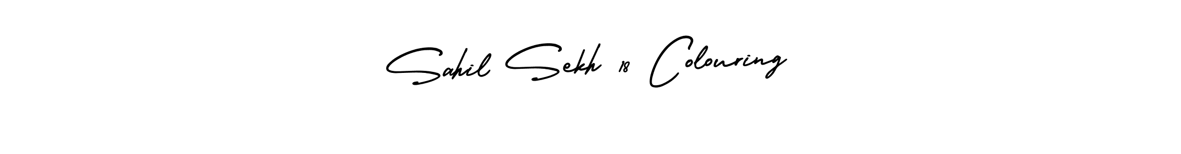 Similarly AmerikaSignatureDemo-Regular is the best handwritten signature design. Signature creator online .You can use it as an online autograph creator for name Sahil Sekh 18 Colouring. Sahil Sekh 18 Colouring signature style 3 images and pictures png