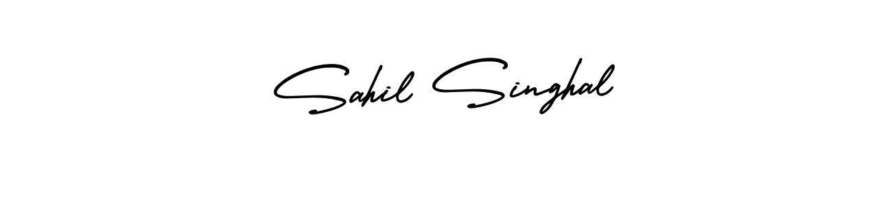 Also You can easily find your signature by using the search form. We will create Sahil Singhal name handwritten signature images for you free of cost using AmerikaSignatureDemo-Regular sign style. Sahil Singhal signature style 3 images and pictures png