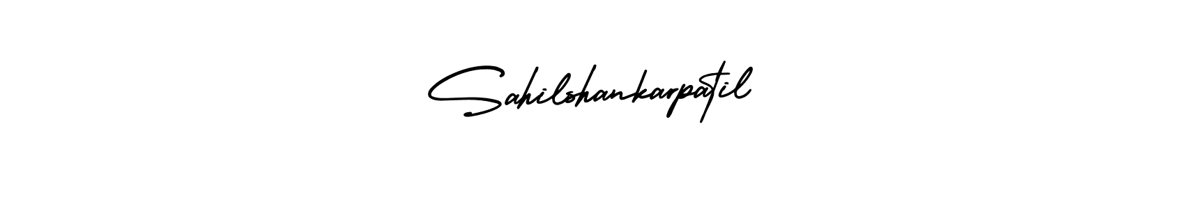 Create a beautiful signature design for name Sahilshankarpatil. With this signature (AmerikaSignatureDemo-Regular) fonts, you can make a handwritten signature for free. Sahilshankarpatil signature style 3 images and pictures png