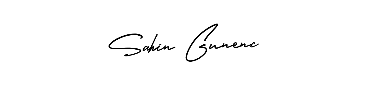 Create a beautiful signature design for name Sahin Gunenc. With this signature (AmerikaSignatureDemo-Regular) fonts, you can make a handwritten signature for free. Sahin Gunenc signature style 3 images and pictures png