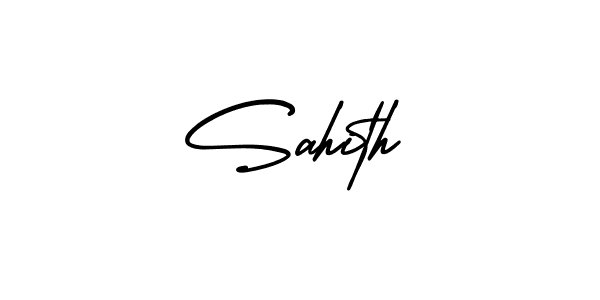 Once you've used our free online signature maker to create your best signature AmerikaSignatureDemo-Regular style, it's time to enjoy all of the benefits that Sahith name signing documents. Sahith signature style 3 images and pictures png