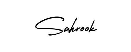 Create a beautiful signature design for name Sahrook. With this signature (AmerikaSignatureDemo-Regular) fonts, you can make a handwritten signature for free. Sahrook signature style 3 images and pictures png