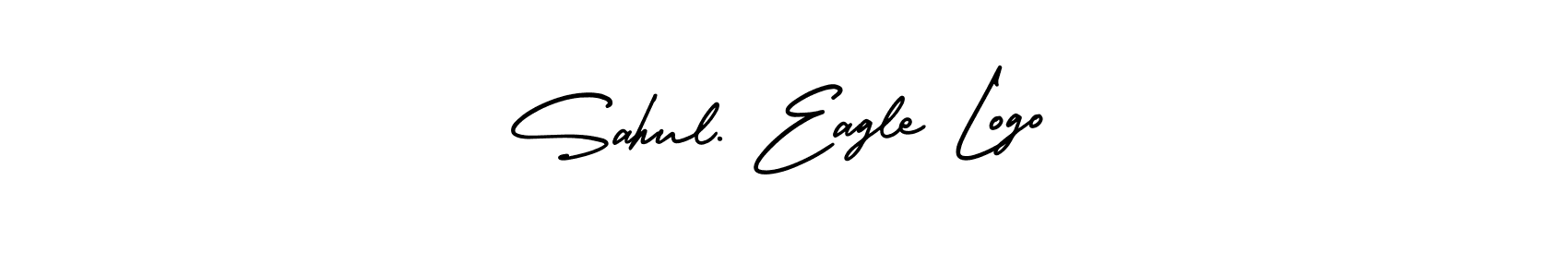 Design your own signature with our free online signature maker. With this signature software, you can create a handwritten (AmerikaSignatureDemo-Regular) signature for name Sahul. Eagle Logo. Sahul. Eagle Logo signature style 3 images and pictures png