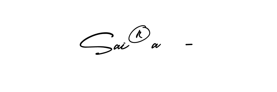 Make a beautiful signature design for name Sai®a  -. With this signature (AmerikaSignatureDemo-Regular) style, you can create a handwritten signature for free. Sai®a  - signature style 3 images and pictures png