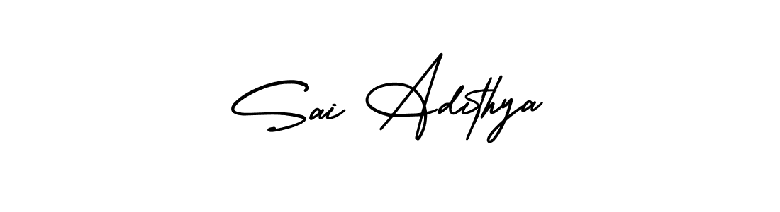 Also You can easily find your signature by using the search form. We will create Sai Adithya name handwritten signature images for you free of cost using AmerikaSignatureDemo-Regular sign style. Sai Adithya signature style 3 images and pictures png