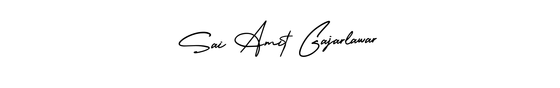 Make a short Sai Amit Gajarlawar signature style. Manage your documents anywhere anytime using AmerikaSignatureDemo-Regular. Create and add eSignatures, submit forms, share and send files easily. Sai Amit Gajarlawar signature style 3 images and pictures png