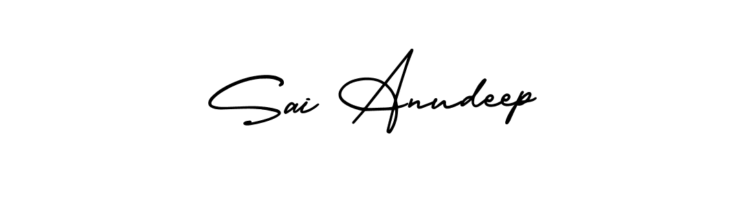 You can use this online signature creator to create a handwritten signature for the name Sai Anudeep. This is the best online autograph maker. Sai Anudeep signature style 3 images and pictures png