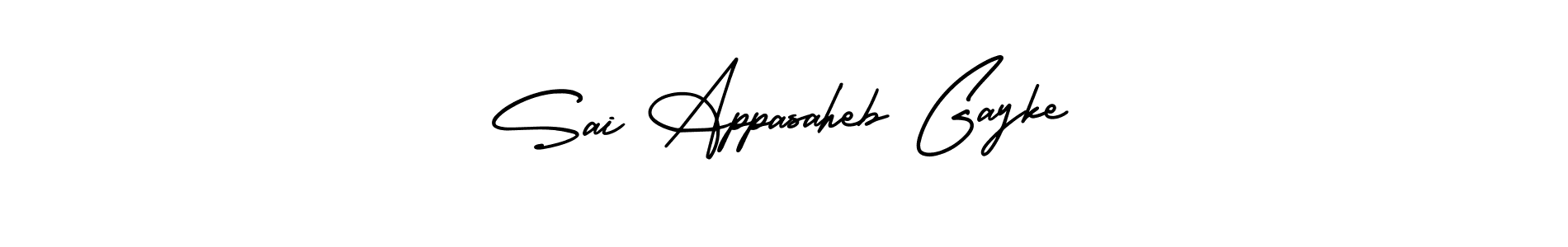 Create a beautiful signature design for name Sai Appasaheb Gayke. With this signature (AmerikaSignatureDemo-Regular) fonts, you can make a handwritten signature for free. Sai Appasaheb Gayke signature style 3 images and pictures png