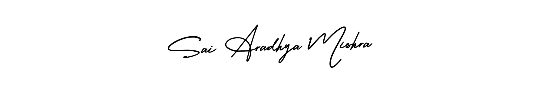 Also You can easily find your signature by using the search form. We will create Sai Aradhya Mishra name handwritten signature images for you free of cost using AmerikaSignatureDemo-Regular sign style. Sai Aradhya Mishra signature style 3 images and pictures png