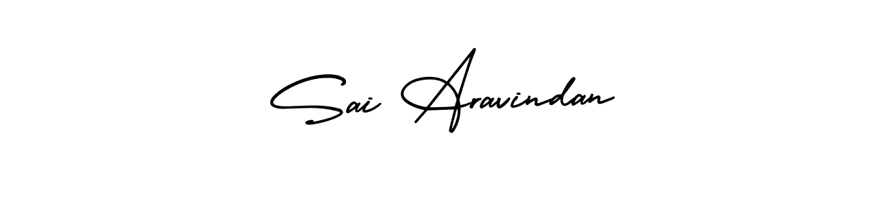 Create a beautiful signature design for name Sai Aravindan. With this signature (AmerikaSignatureDemo-Regular) fonts, you can make a handwritten signature for free. Sai Aravindan signature style 3 images and pictures png