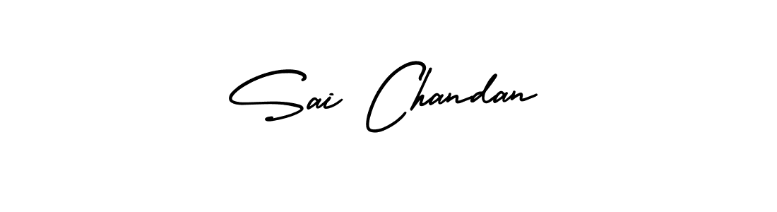 Also we have Sai Chandan name is the best signature style. Create professional handwritten signature collection using AmerikaSignatureDemo-Regular autograph style. Sai Chandan signature style 3 images and pictures png